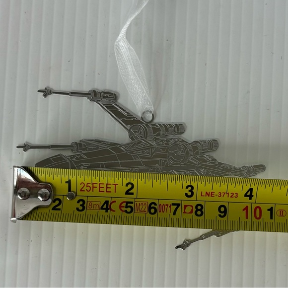 Hallmark 2020 Star Wars Galactic Battle Set Of 6 Ornaments X-WingTie Fighter NIB - Picture 9 of 13